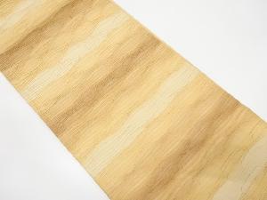 アンティーク　ふくれ織　変わり横段模様織り出し袋帯（材料）